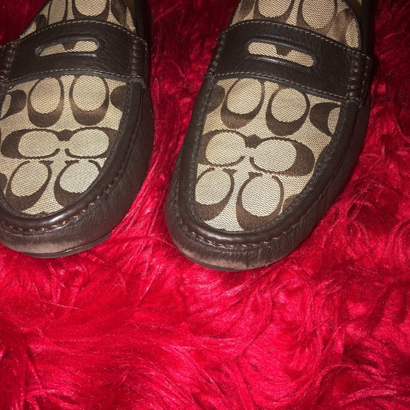 Men Coach loafers size 10 - Picture 5 of 6